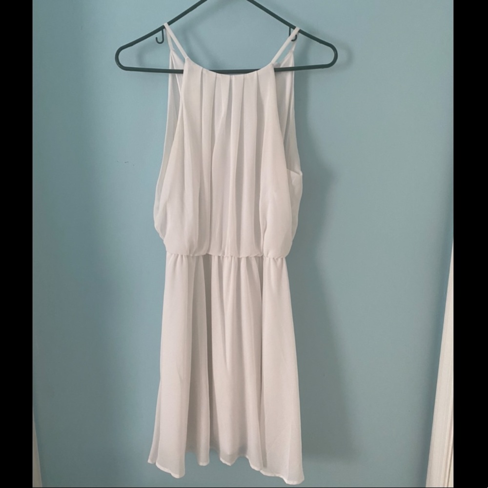 Flowy White Dress